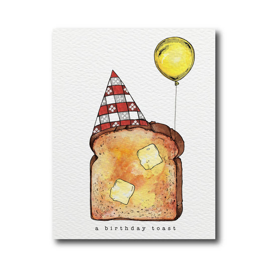 Toast Birthday Card
