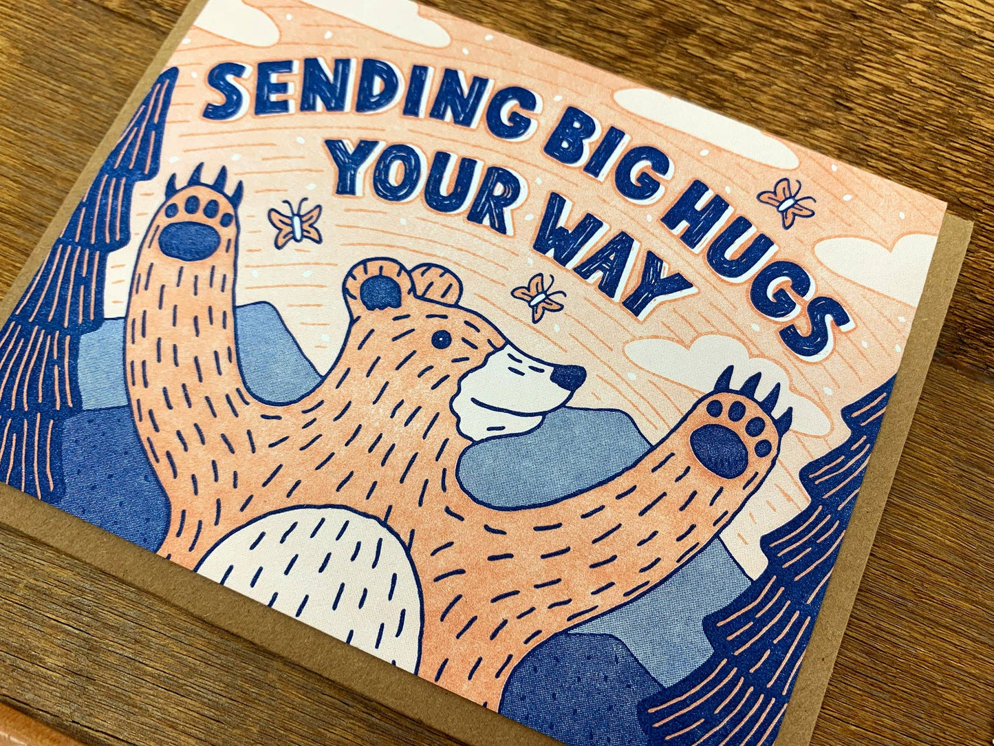 Big Hugs Bear Card