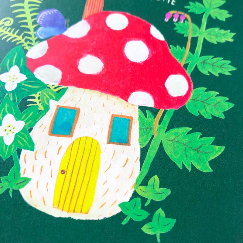 Mushroom House Housewarming Greeting Card