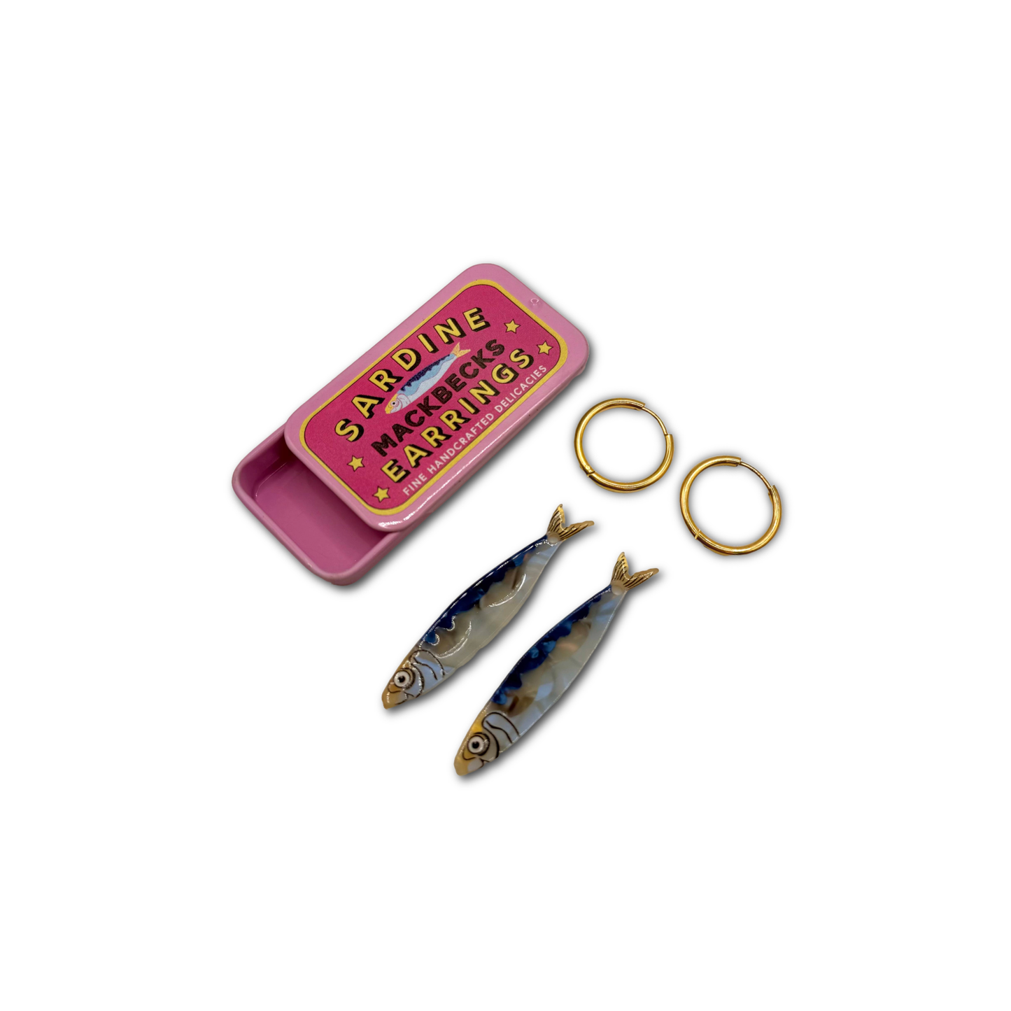 Sardine Earrings