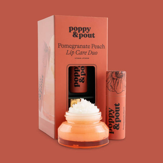 Lip Care Duo | Pomegranate Peach