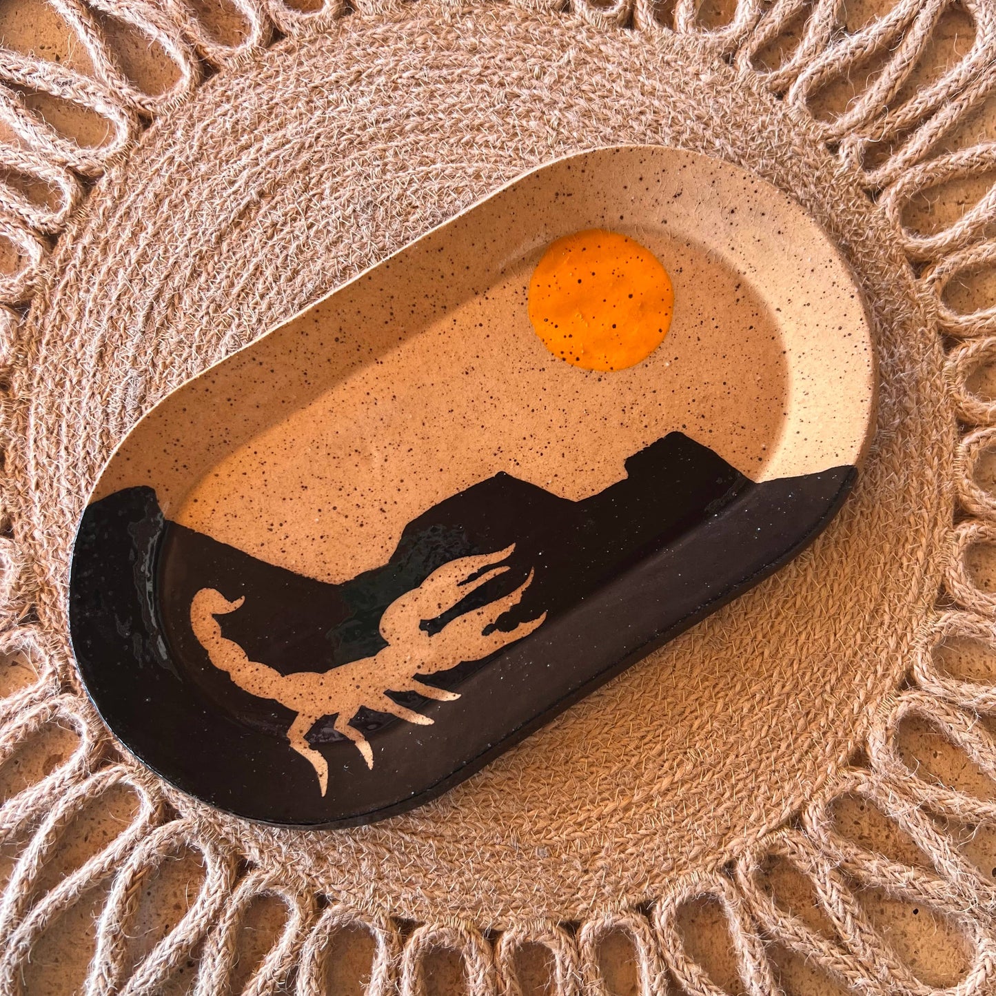 Desert Silhouette Trinkets: Hawk