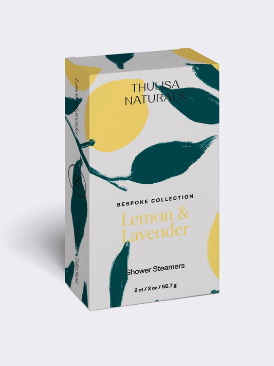 Shower Steamers | Lemon + Lavender | 2 Pack Gift Set