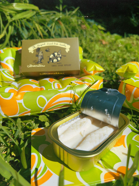 Tinned Fish Candle | Citronella