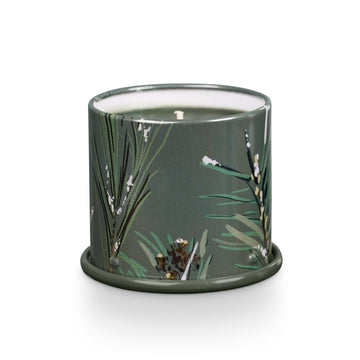Illume 3 oz Demi Vanity Tin Candle | Balsam & Cedar