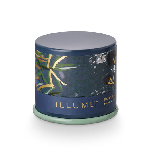 Illume 3 oz Demi Vanity Tin Candle | North Sky