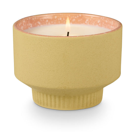 Illume Verde Ceramic Candle Citron and Vetiver