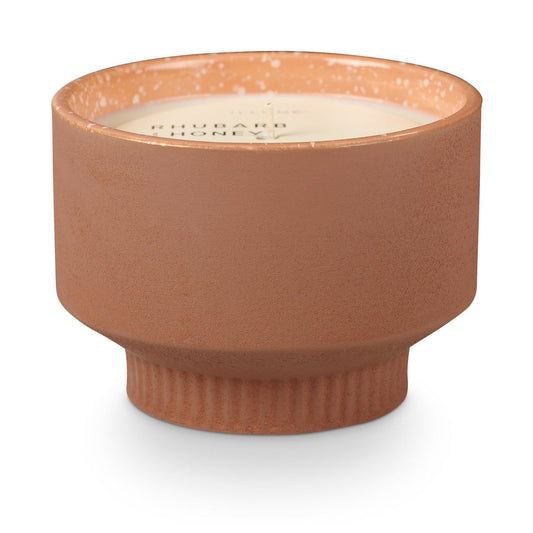 Illume Verde Ceramic Candle Rhubarb & Honey