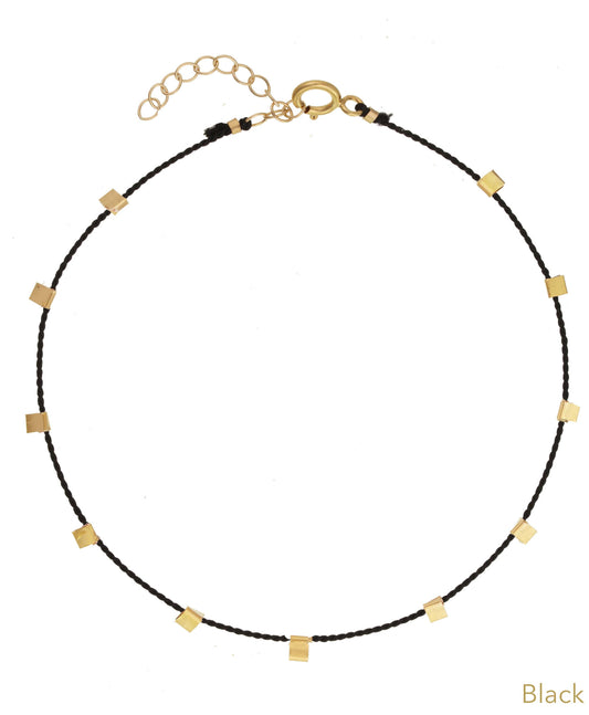 Hilo Bracelet: Black / 14k Gold Filled
