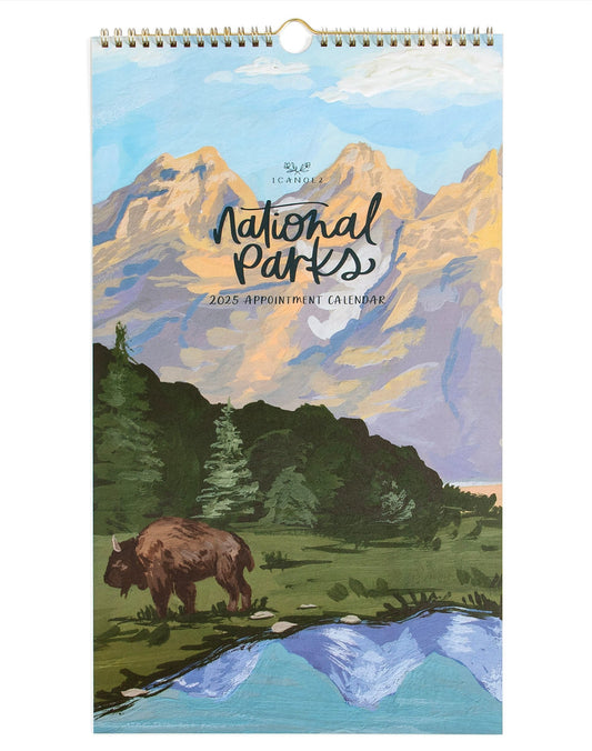 2025 National Parks Wall Calendar