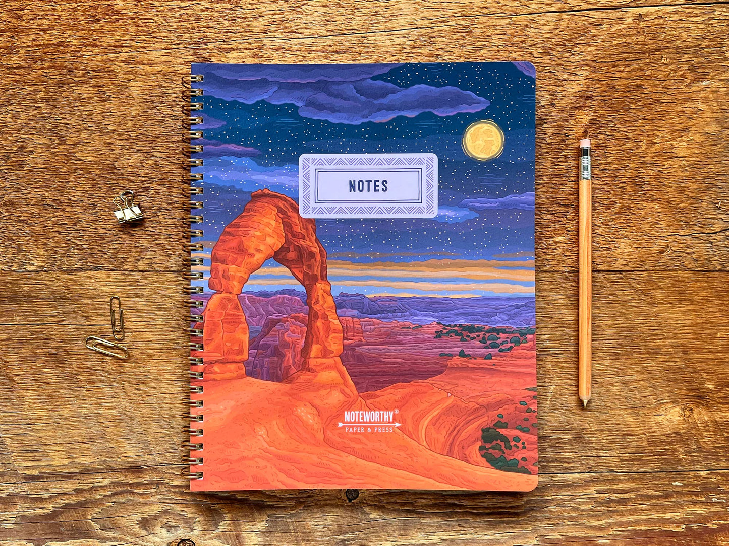 Twilight Arch Notebook