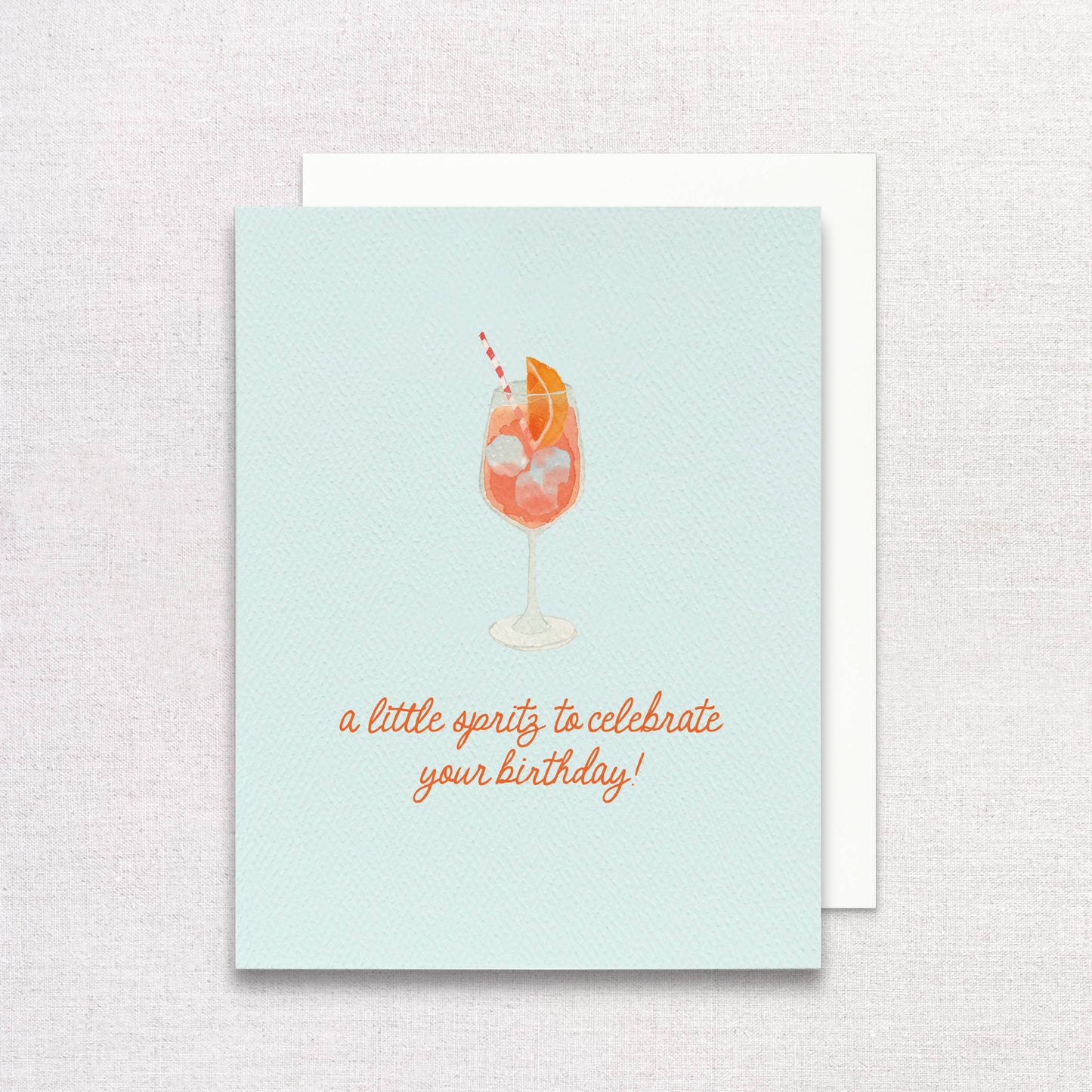 Aperol Spritz Birthday Greeting Card | Spritz Birthday Card