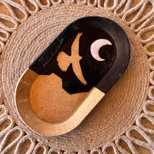 Desert Silhouette Trinkets: Hawk