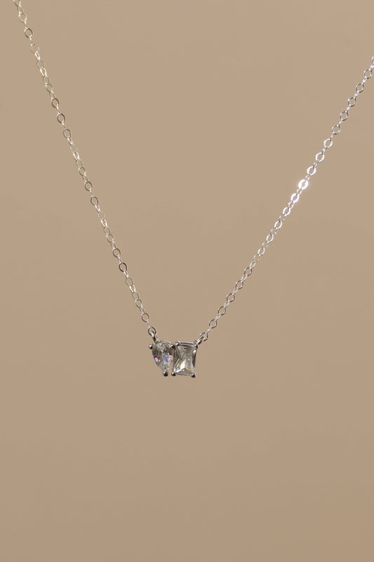 EVER AFTER NECKLACE SILVER: SILVER