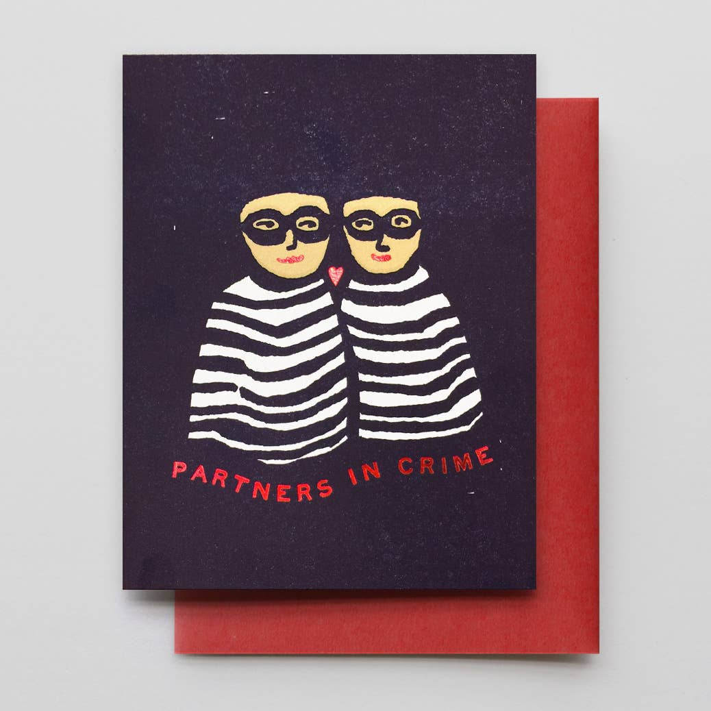 Partners In Crime Love Card