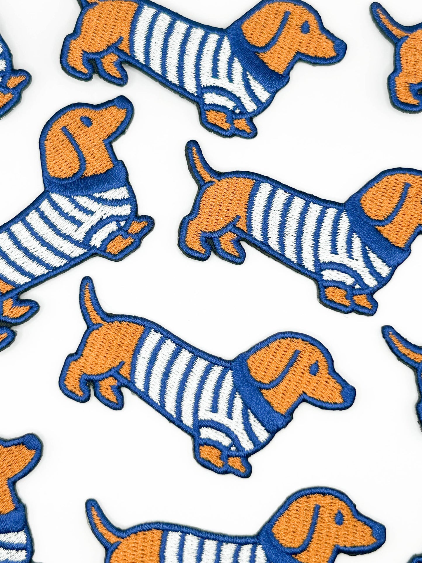 Dachshund Embroidered Patch Dog in Sweater Patch Cute Wiener