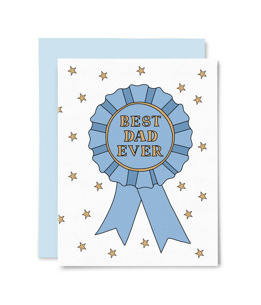Dad Rosette Father's Day Card