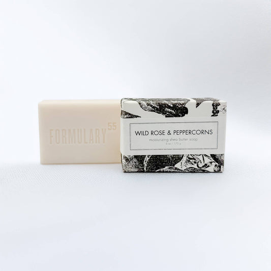 Wild Rose & Peppercorns  Soap Bath Bar