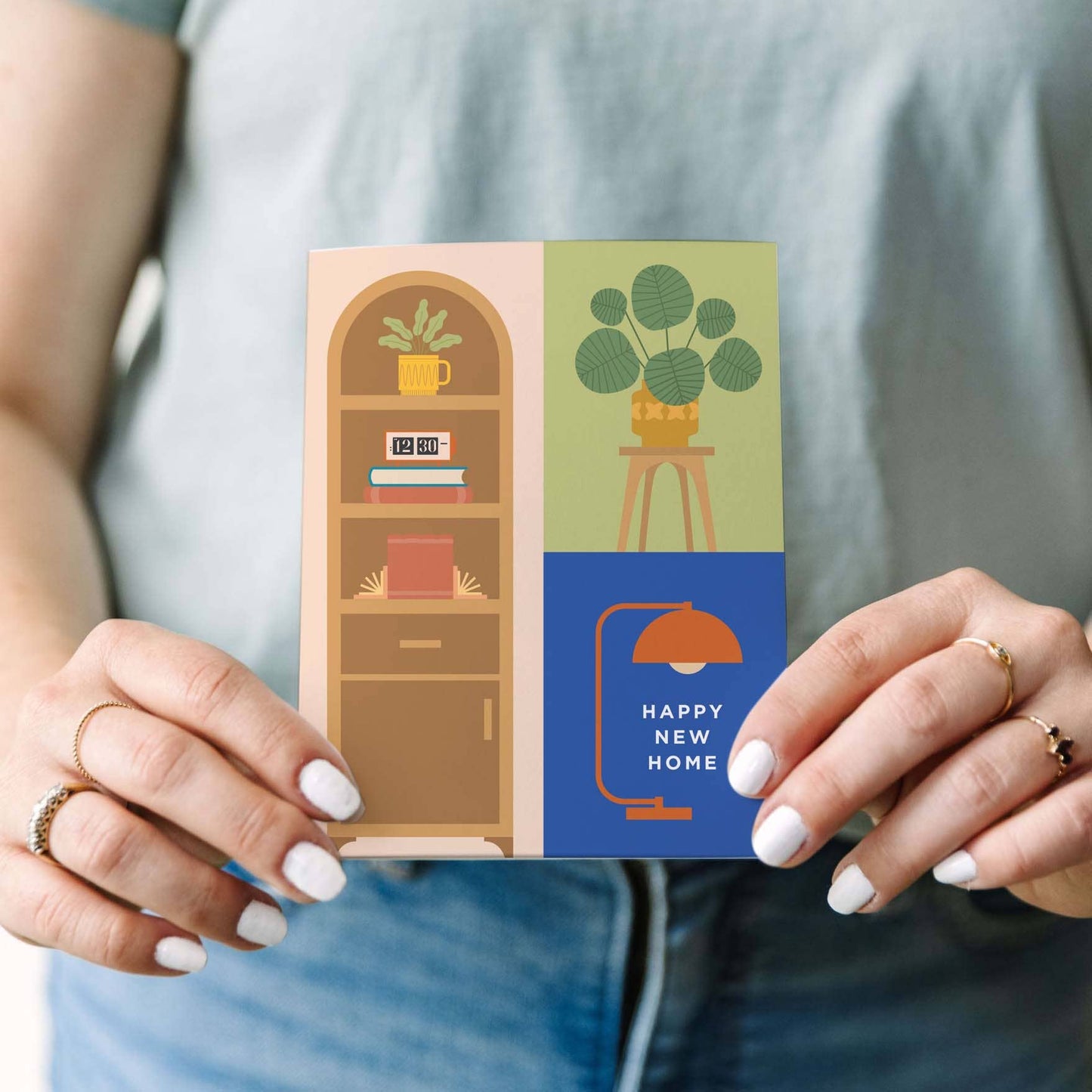 New Home Card | Happy New Home Housewarming Congrats Card