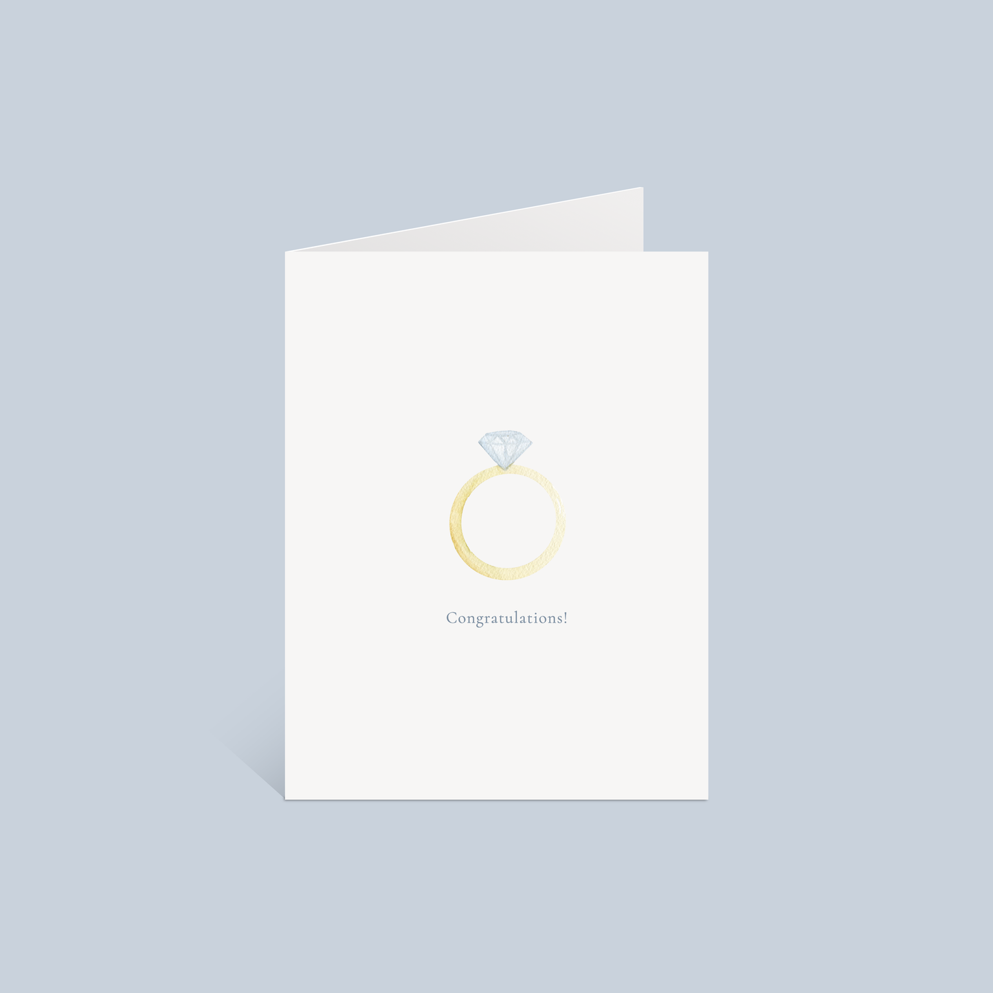 Engagement Ring Greeting Card