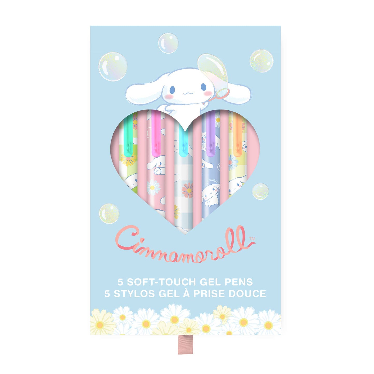 Sanrio Sweet Daisies Cinnamoroll™ Soft-Touch Gel Pen Set