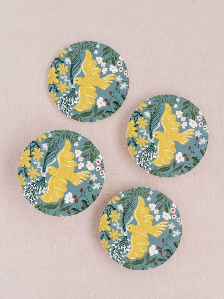 Of a Feather Coasters