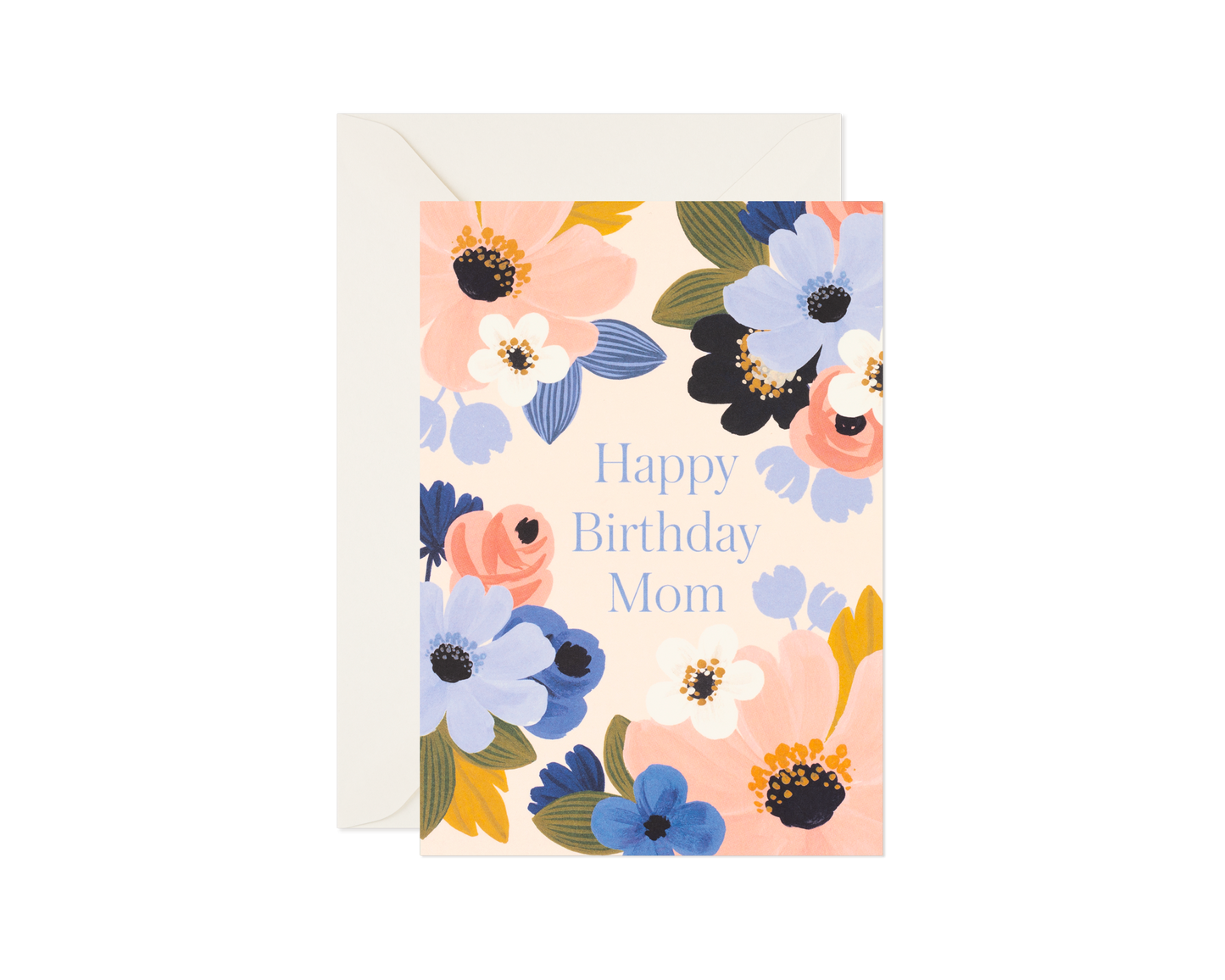 Floral Mom's Birthday Card