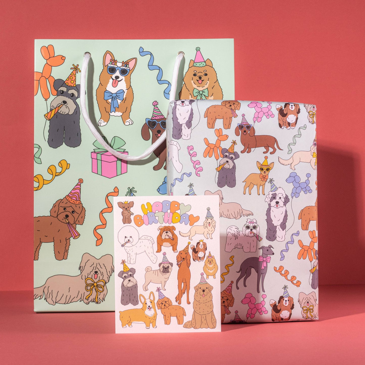 Birthday Dogs Gift Bag