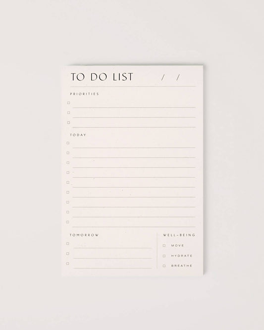 To Do List Pad