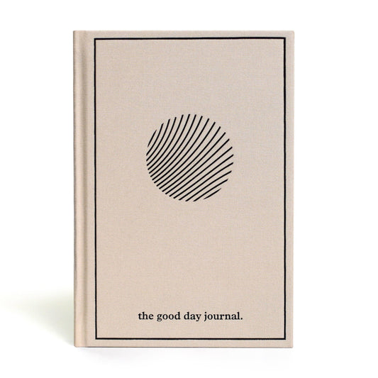 The Good Day Journal | Mindfulness & Gratitude Journal | Cream