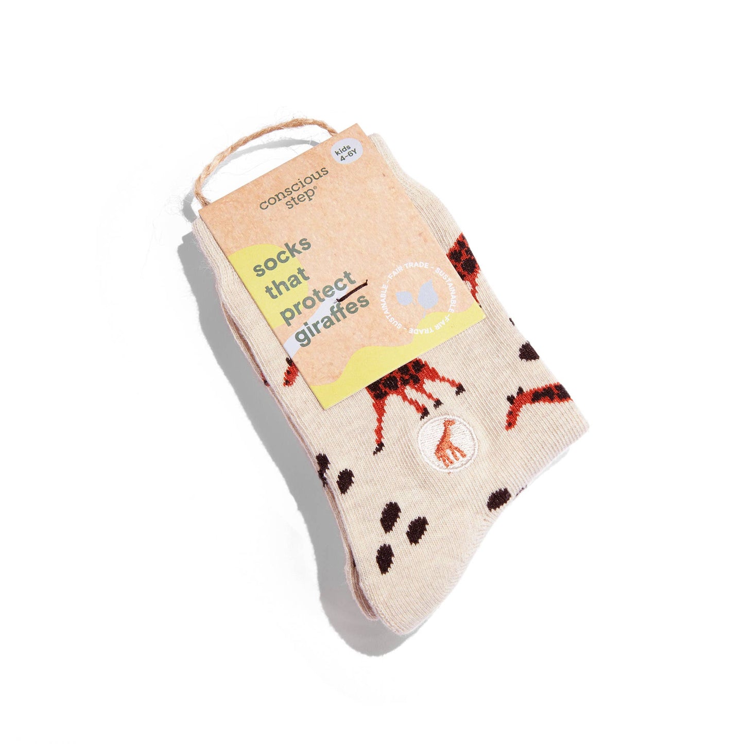 Kids Socks that Protect Giraffes: Toddler