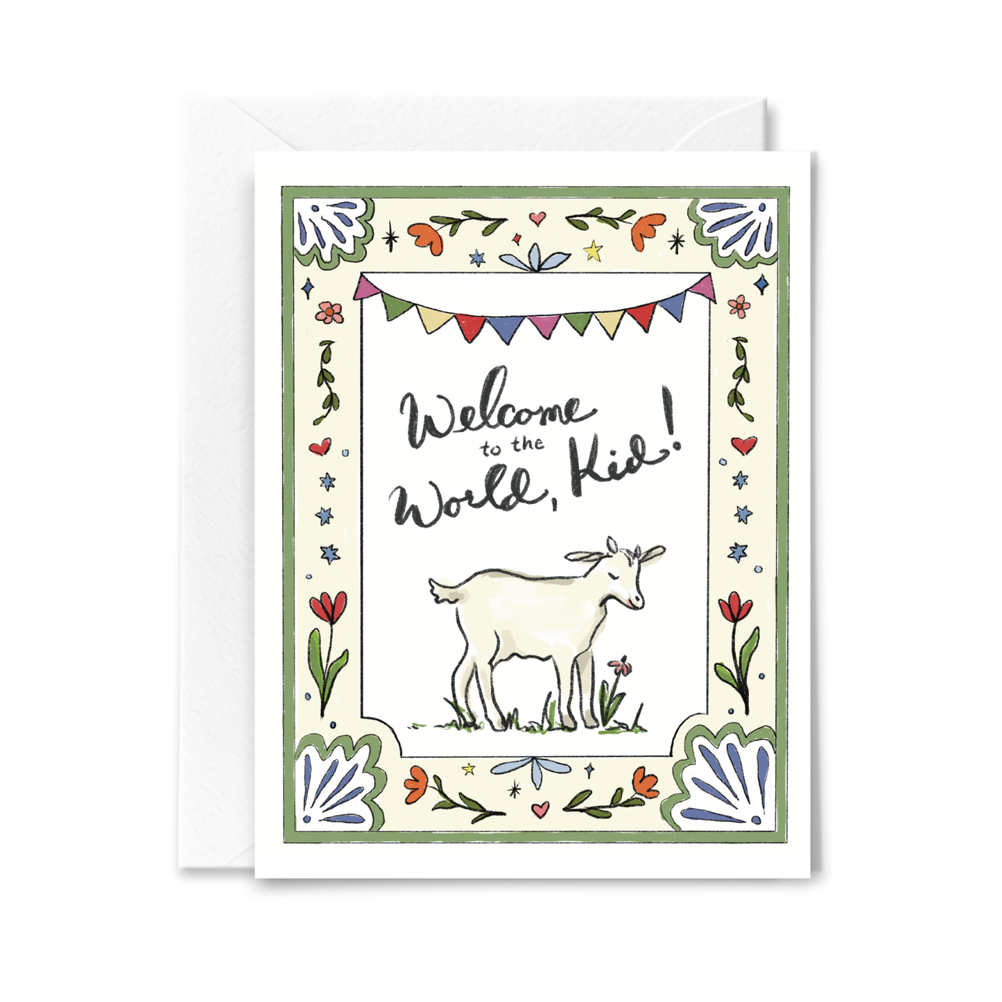 Welcome Kid Baby Card