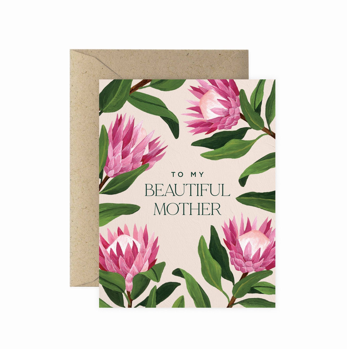 King Protea Beautiful Mother Greeting Card | Mother's Day