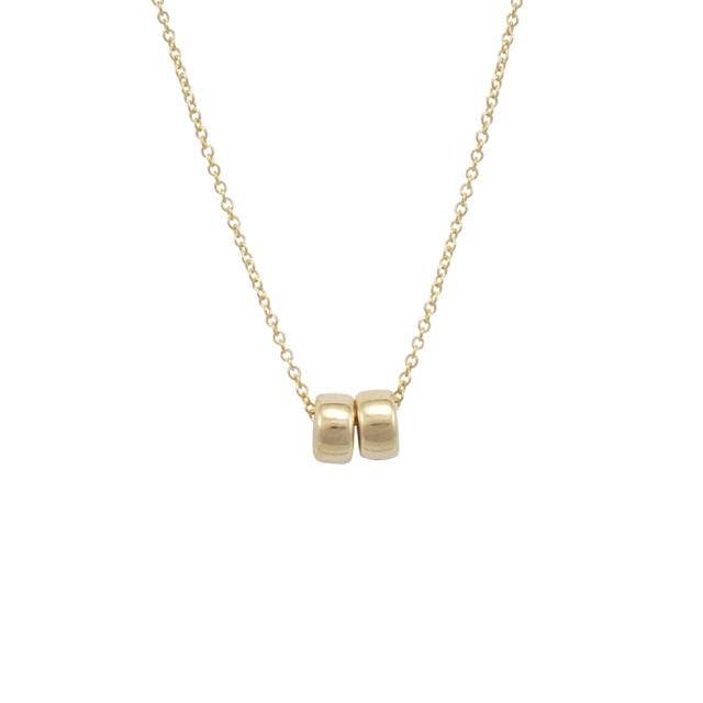 Friends Beads Necklace | Gold Fill