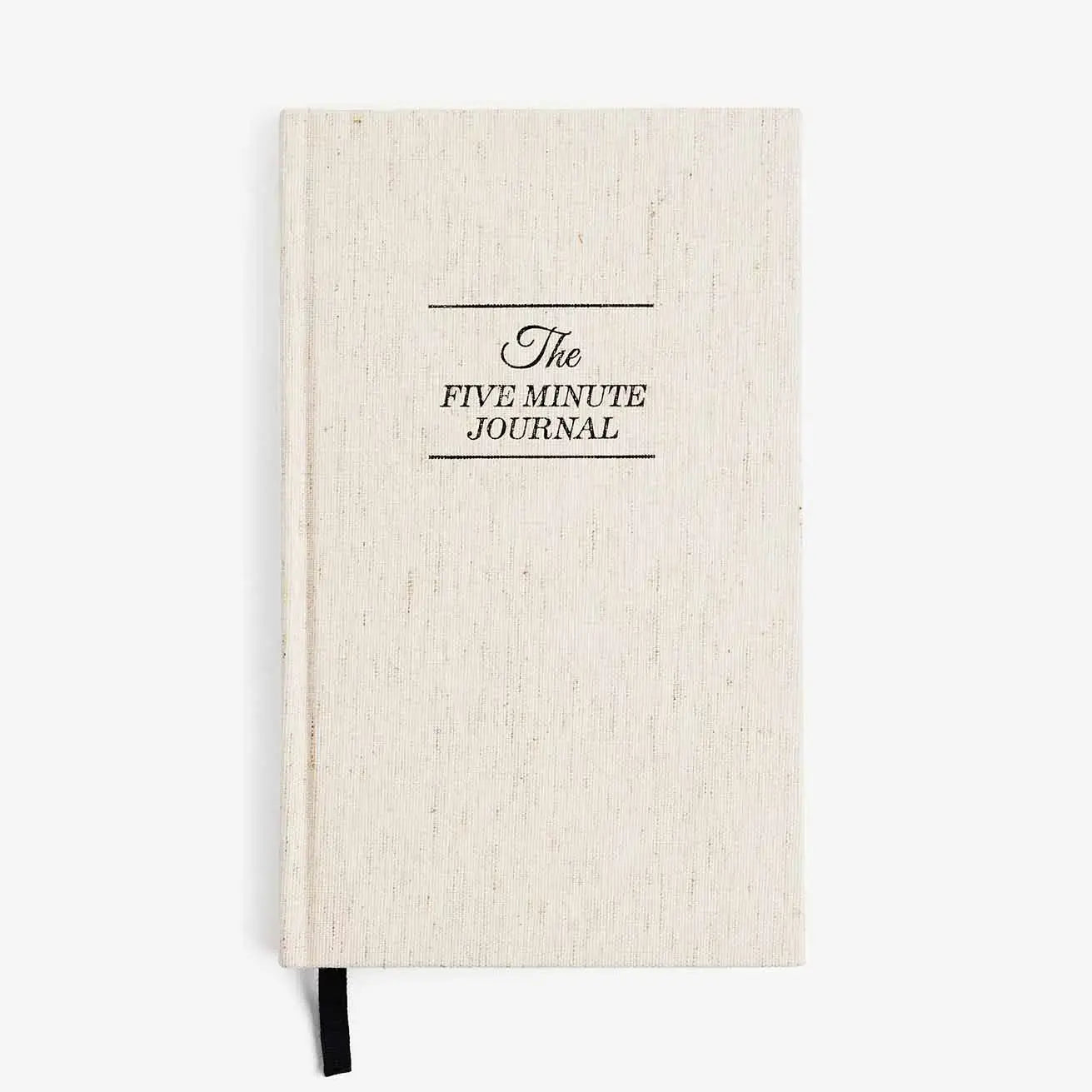 The Five Minute Daily Guided Gratitude Linen Journal