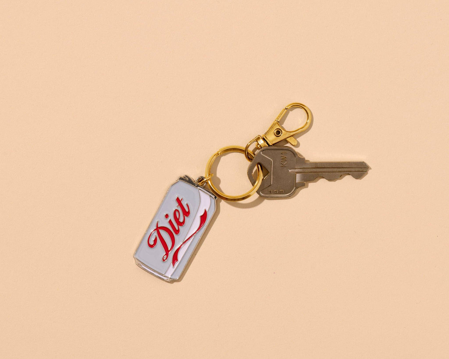 Diet Soda Enamel Keychain & Bag Charm