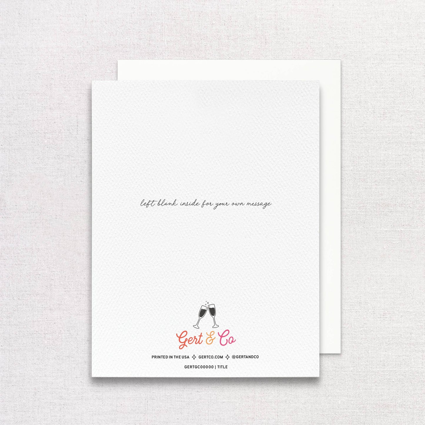Dirty Martini Birthday Greeting Card | A tini bit older card