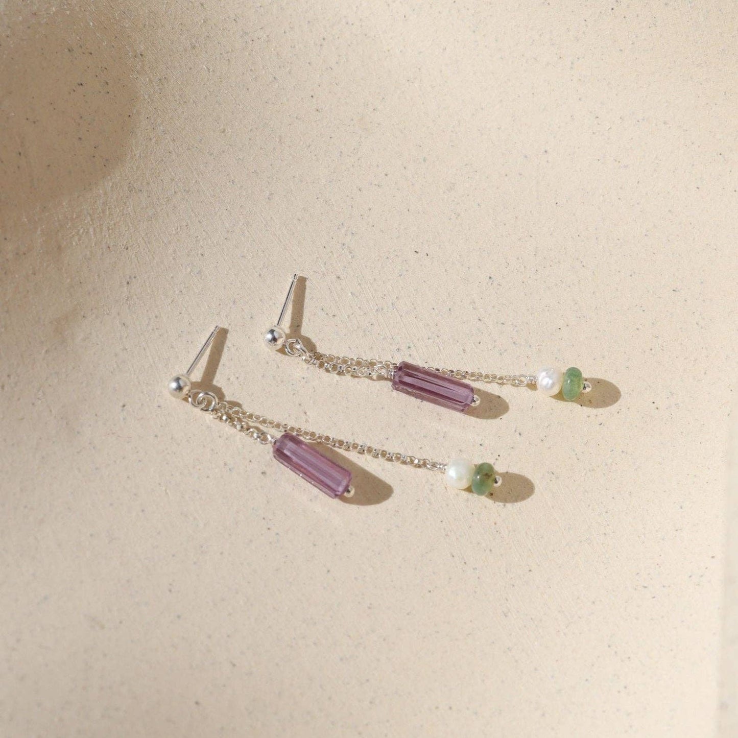 Iris Drop Earrings I 14k Gold Fill