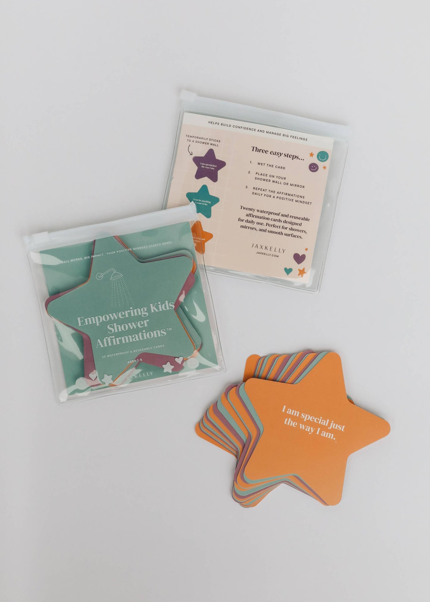 Shower Affirmation™ Display Cards | Kids