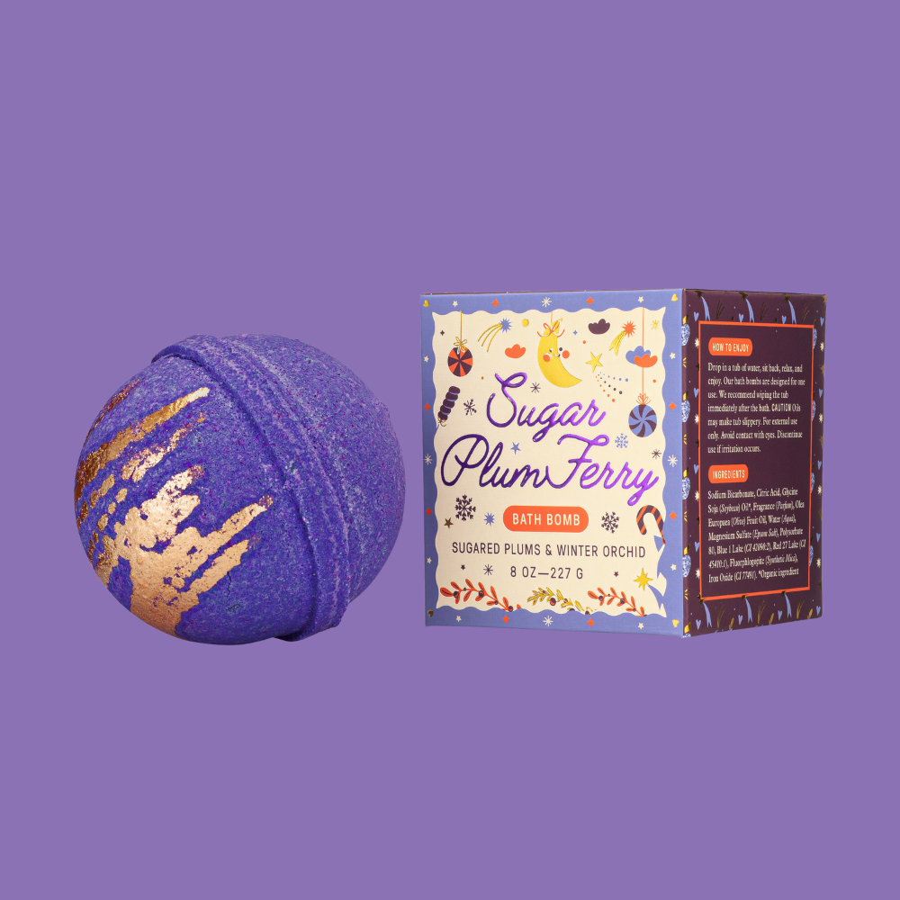 Sugar Plum Ferry Bath Bomb
