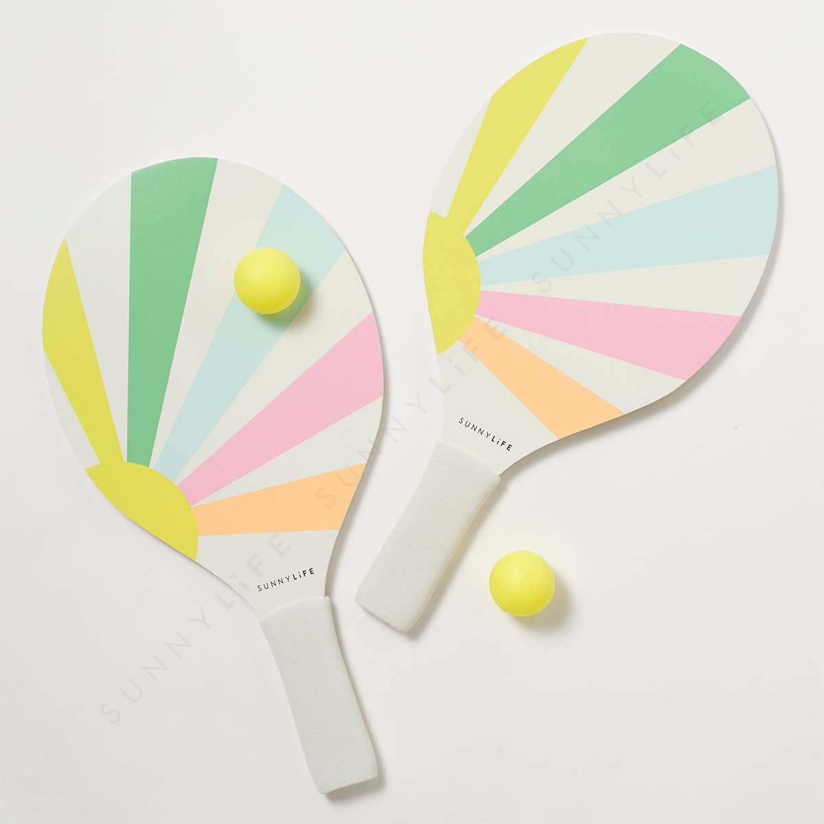 Pool Side Beach Paddle Set Pastel Gelato