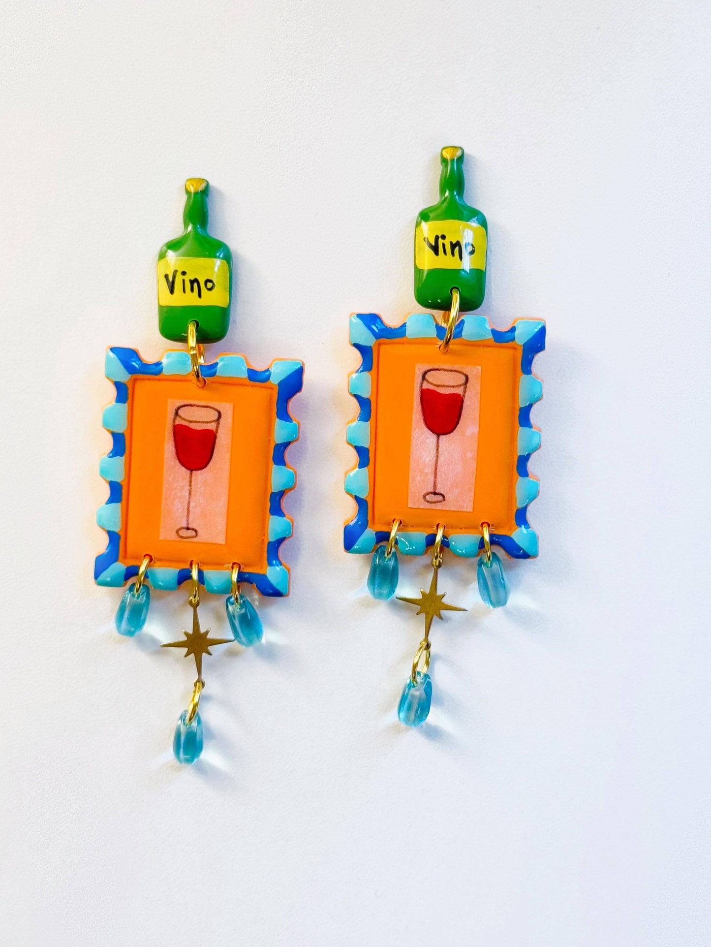 Summer Foodie Earrings  | Orange
