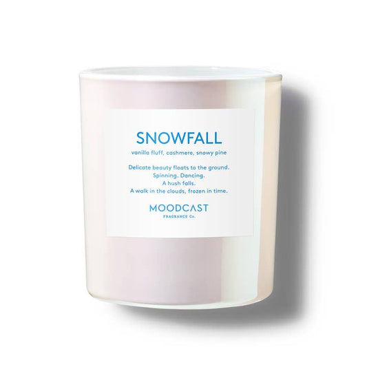 Moodcast 8 oz Candle | Snowfall