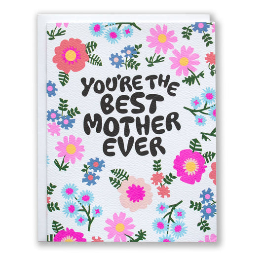 Disco Flowers Mother's Day Card