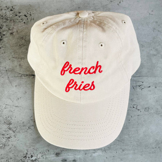 French Fries Diner Baseball Cap Dad Hat