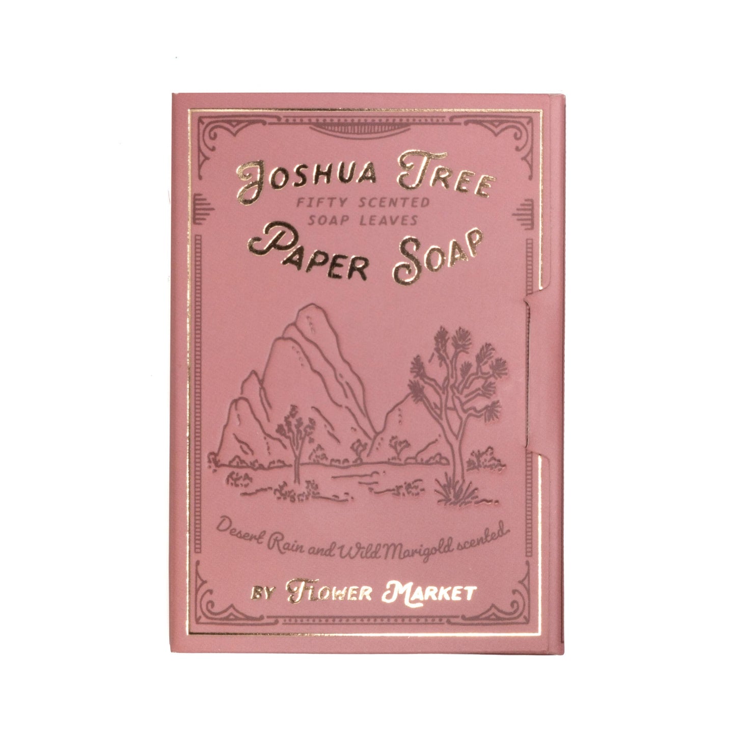Paper Soap | Joshua Tree (Desert Rain & Wild Marigold Scent) Paper Soap