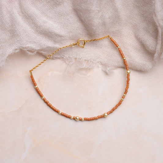 Golden Moments Bracelet: 6.5"