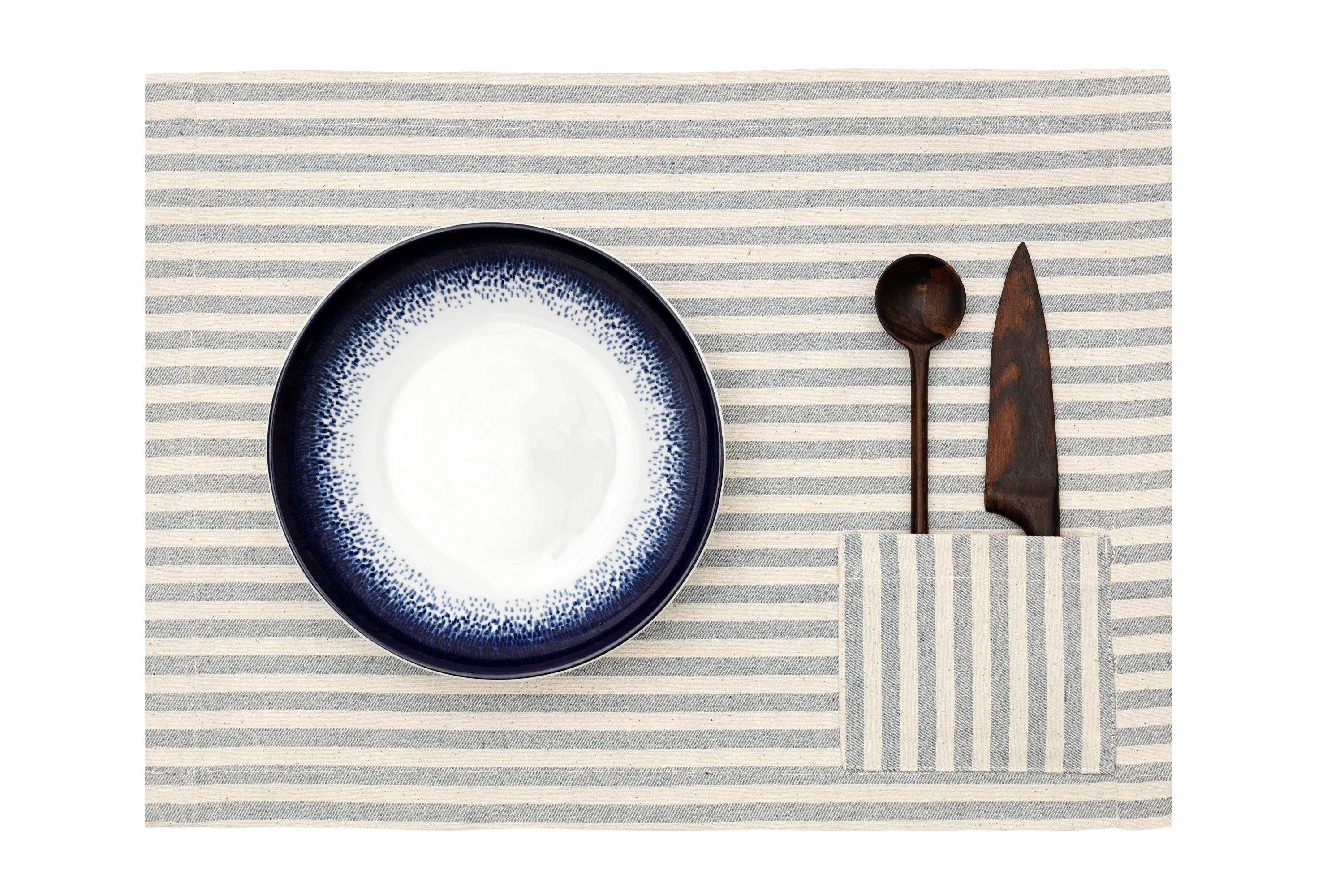 Cloth Placemats with Pocket