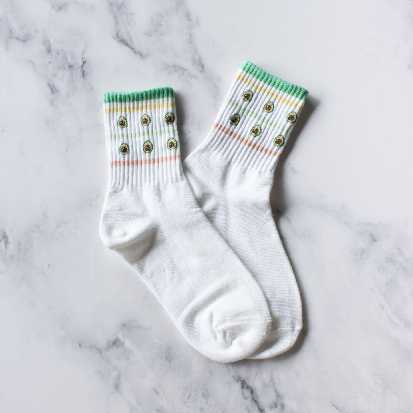 Juicy Fruit Casual Socks | Strawberry