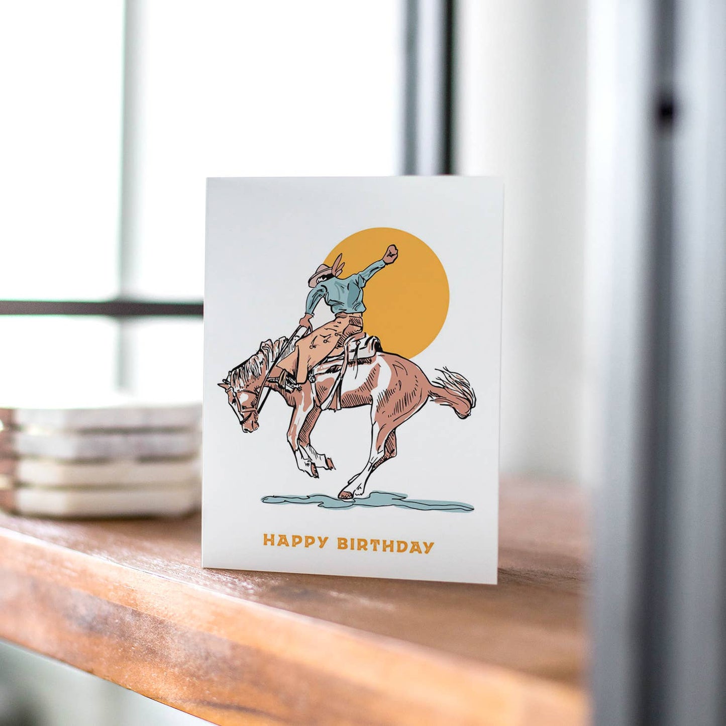 Cowboy Birthday Greeting Card